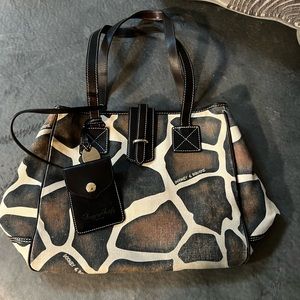 Dooney & Bourke Giraffe print bag